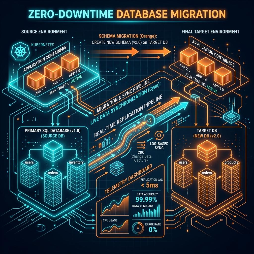 Zero-Downtime Database Migrations in Containerized SaaS Apps